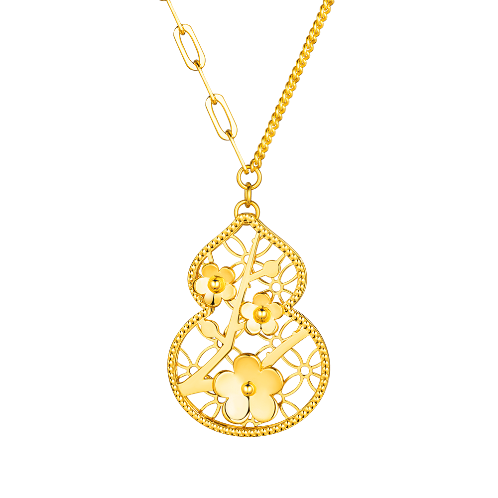 Goldstyle " Twelve Flora " Gold Necklace 